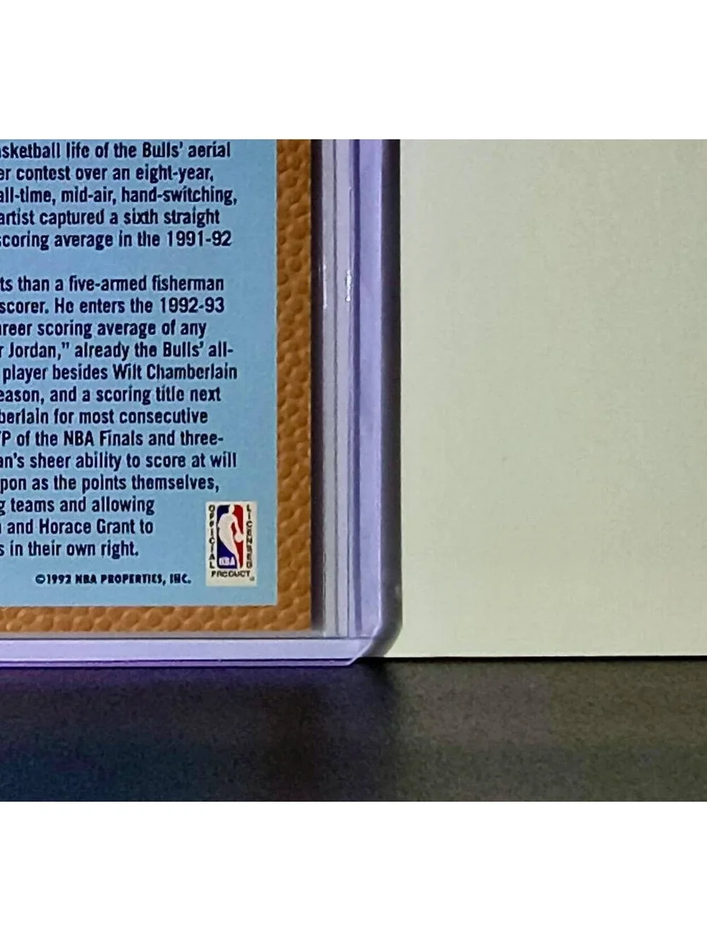 Michael Jordan 1992-93 Fleer League Leader #238 Basketball Card Chicago Bulls